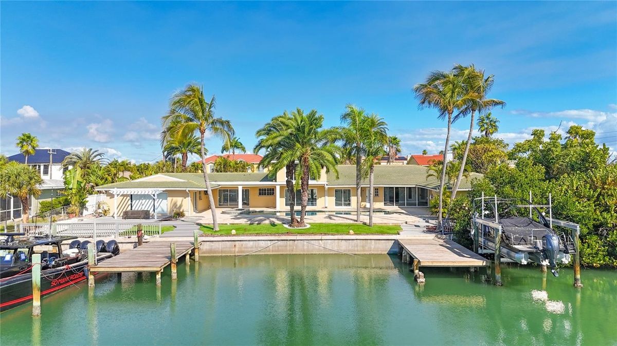 Waterfront home with boat docks, 482 Hermosita Drive